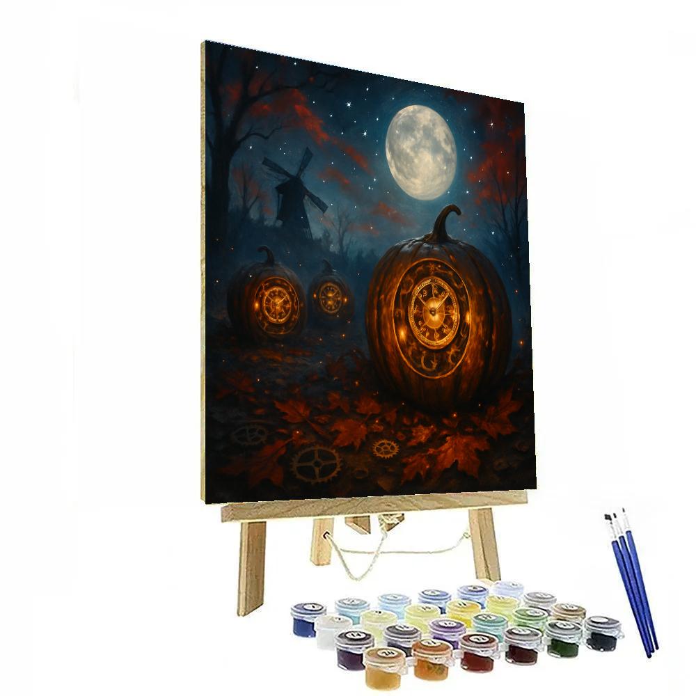 Clockwork Pumpkin Grove paint by color