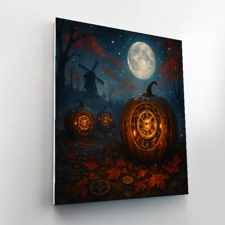 Clockwork Pumpkin Grove paint by color