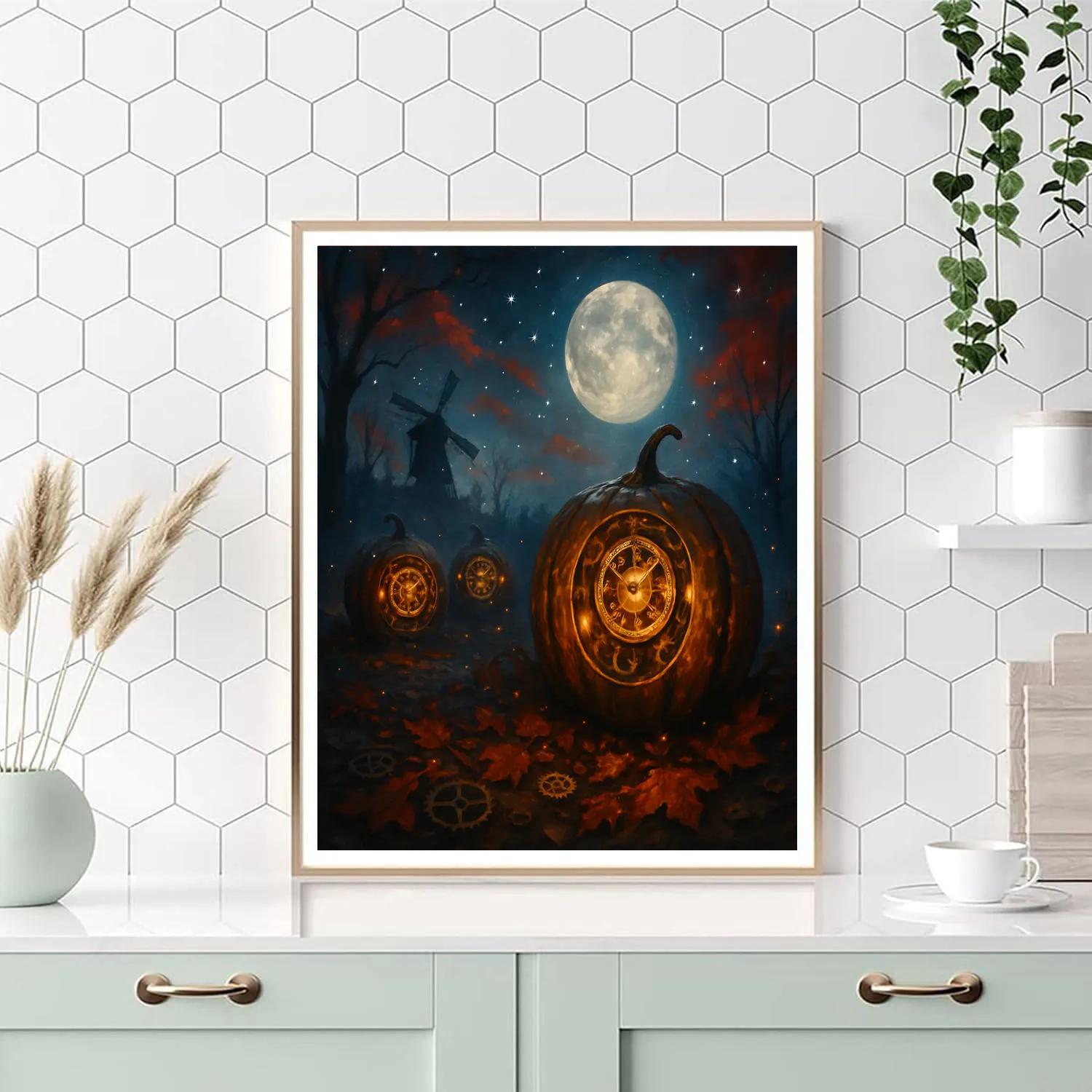Clockwork Pumpkin Grove paint by color