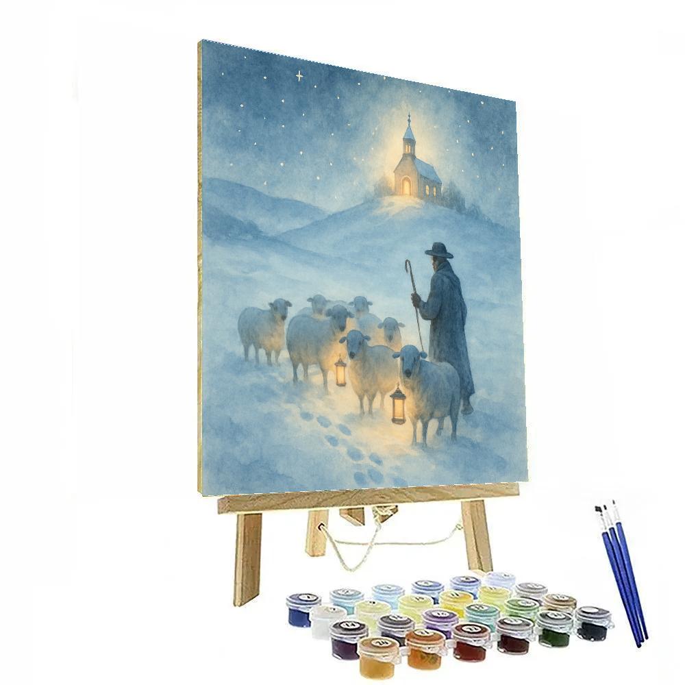 Polar Star Shepherd paint by color