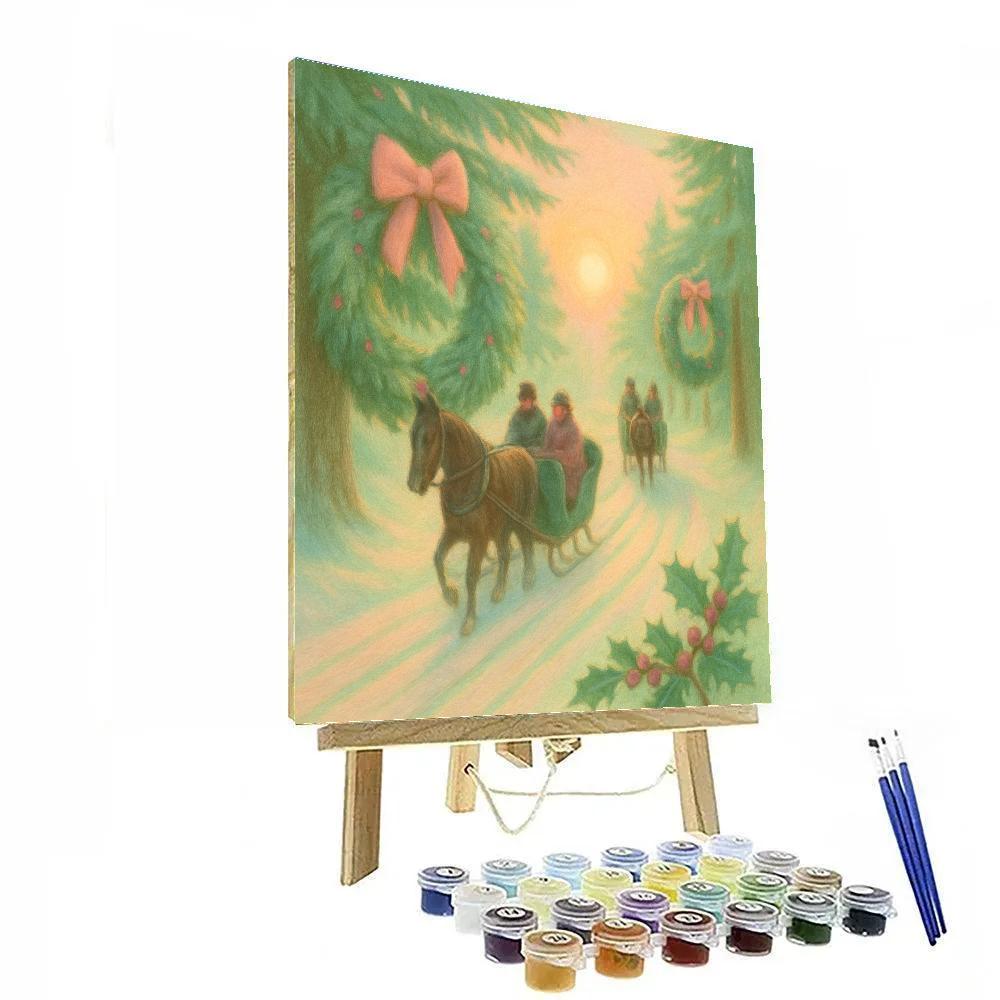 Cedar Wreath Road paint by color