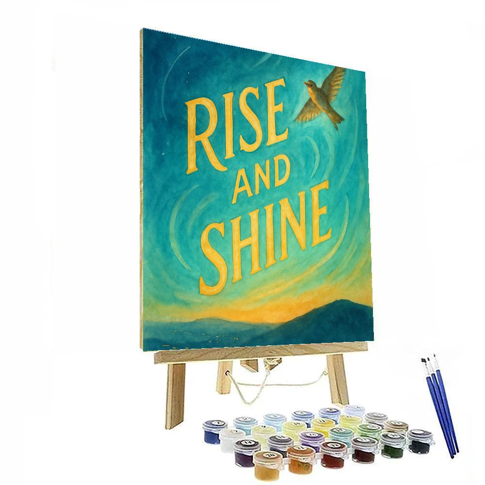Inspire Rising Constellation Numbered painting kits