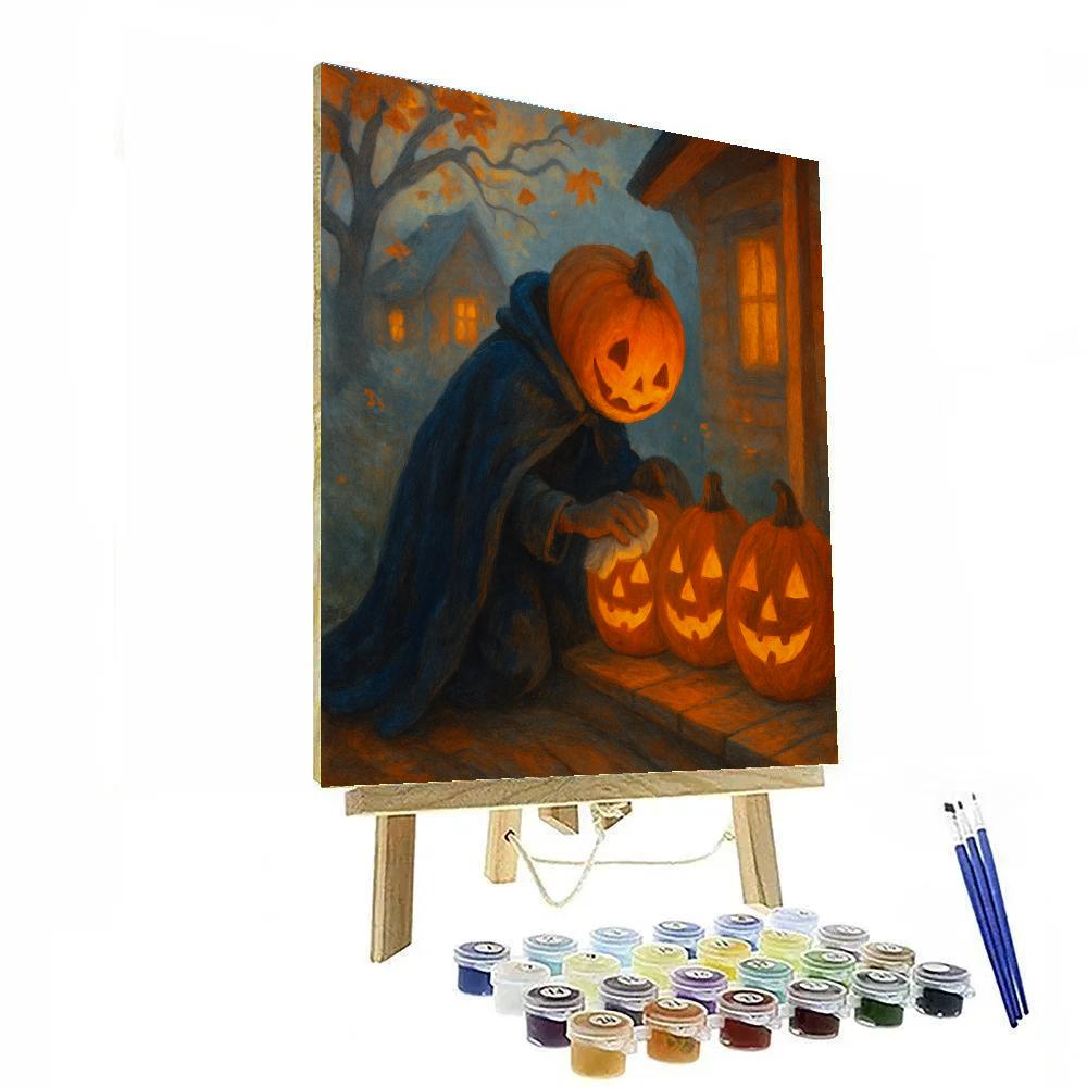 Lantern Keepers Of Maple Lane Painting by numbers kit