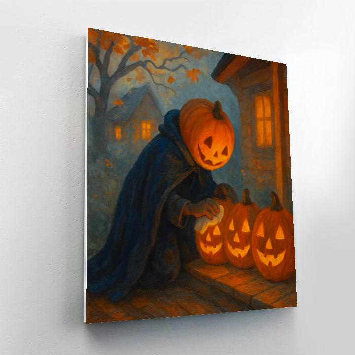 Lantern Keepers Of Maple Lane Painting by numbers kit