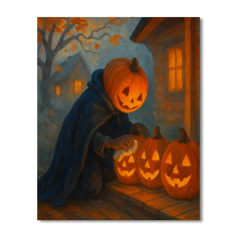 Lantern Keepers Of Maple Lane Painting by numbers kit