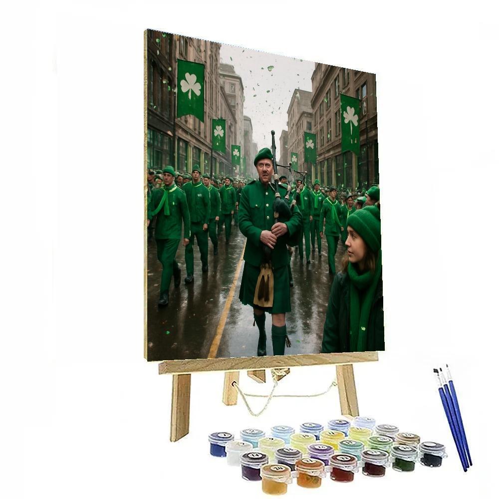St Patrick Parade City Center Numbered painting kits