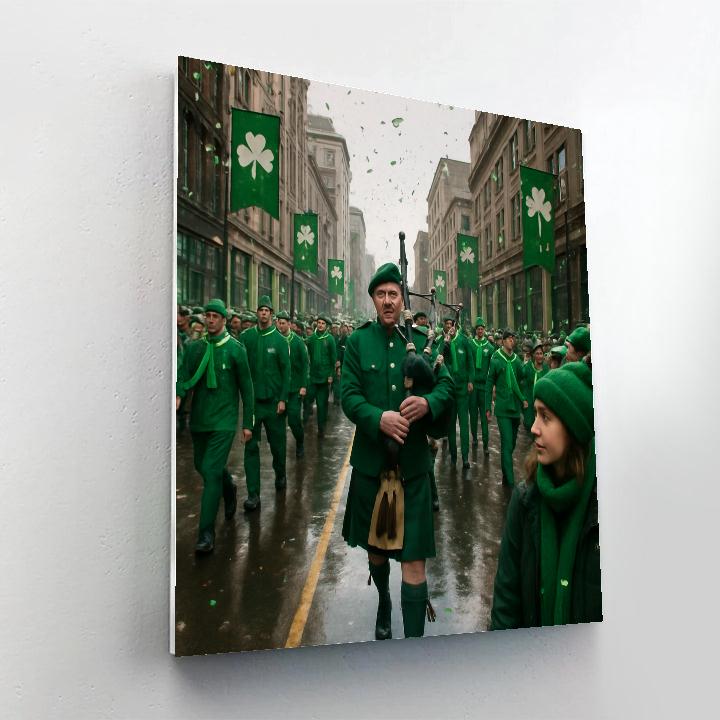 St Patrick Parade City Center Numbered painting kits