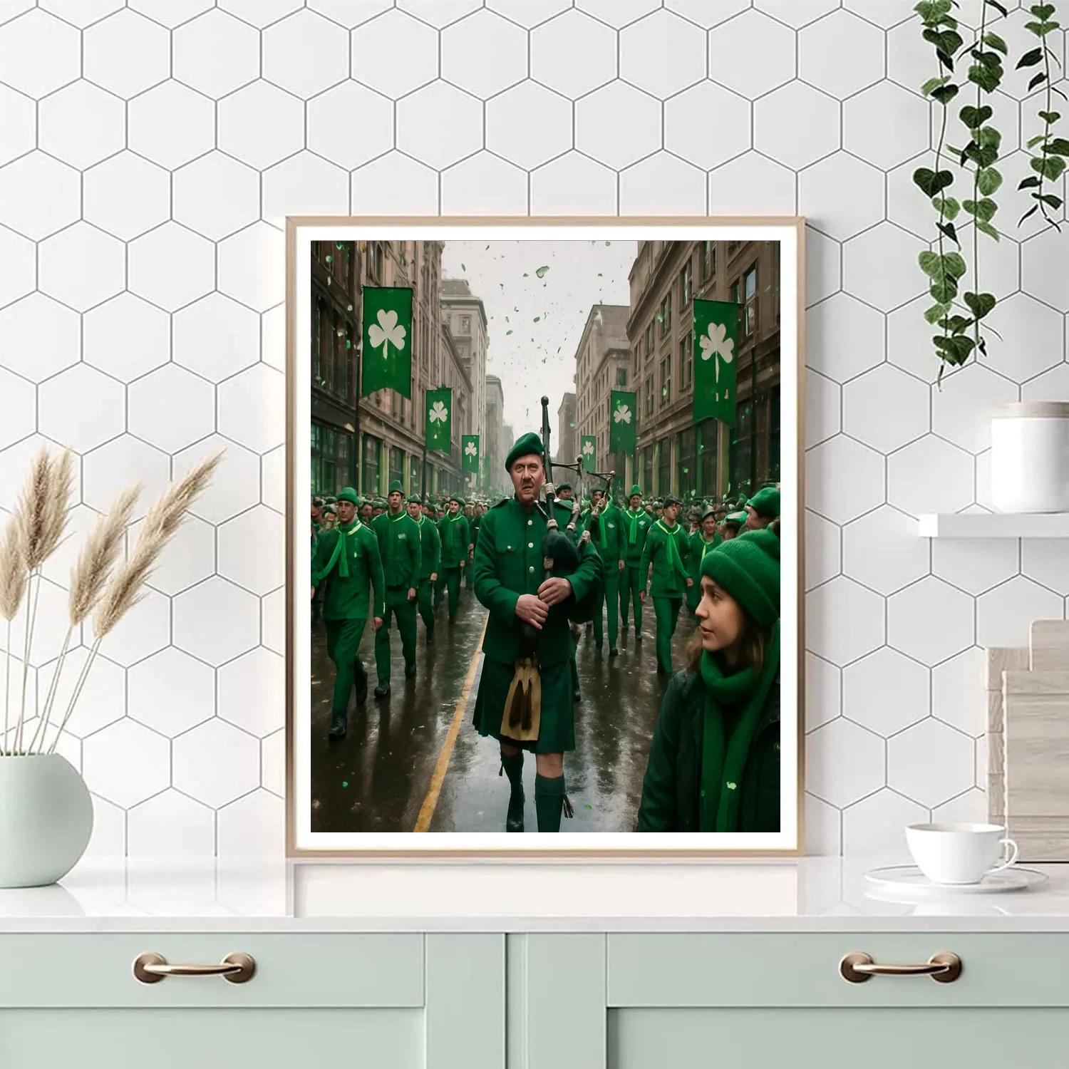 St Patrick Parade City Center Numbered painting kits