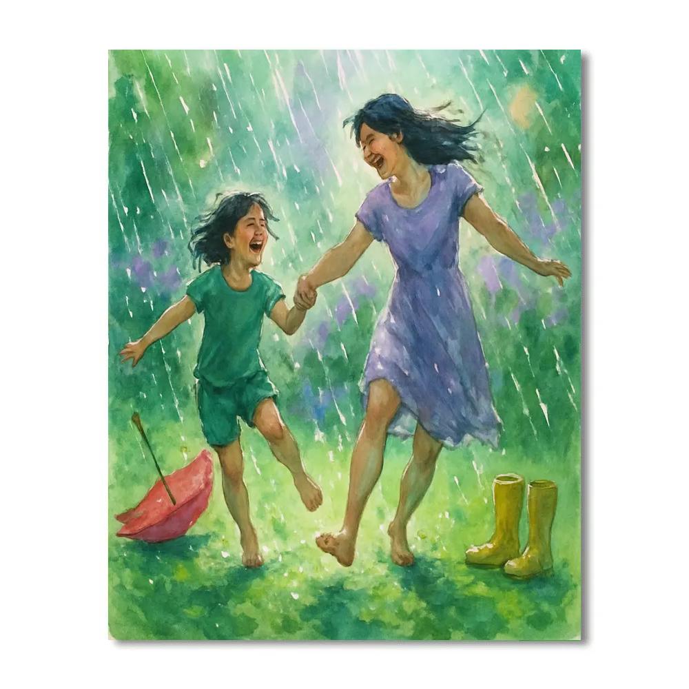 First Rain Dance Number painting