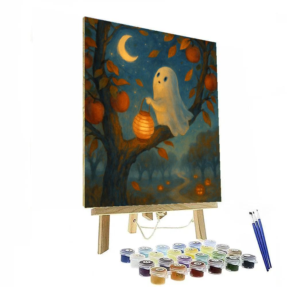Stargazer Ghost In The Orchard Painting by numbers kit