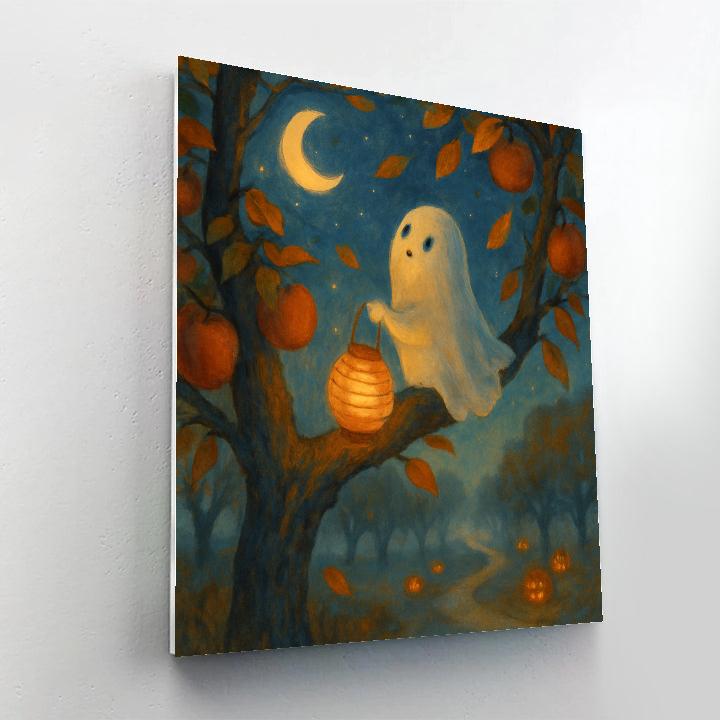 Stargazer Ghost In The Orchard Painting by numbers kit