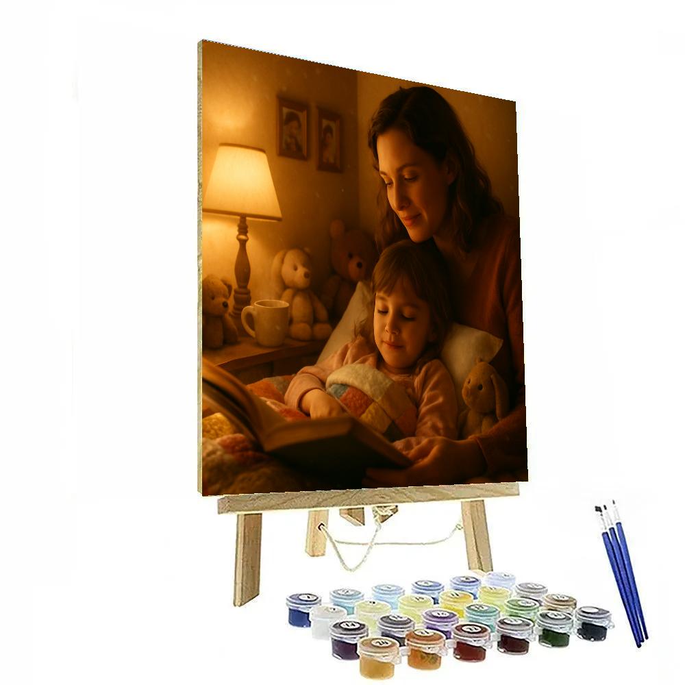 Quiet Storytime Glow Numbered painting kits