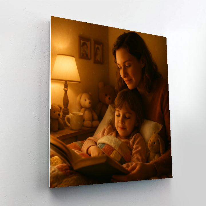 Quiet Storytime Glow Numbered painting kits