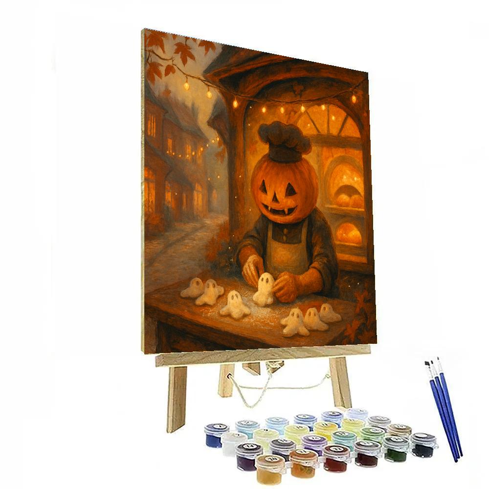 Enchanted Hollow Bakery paint by numbers