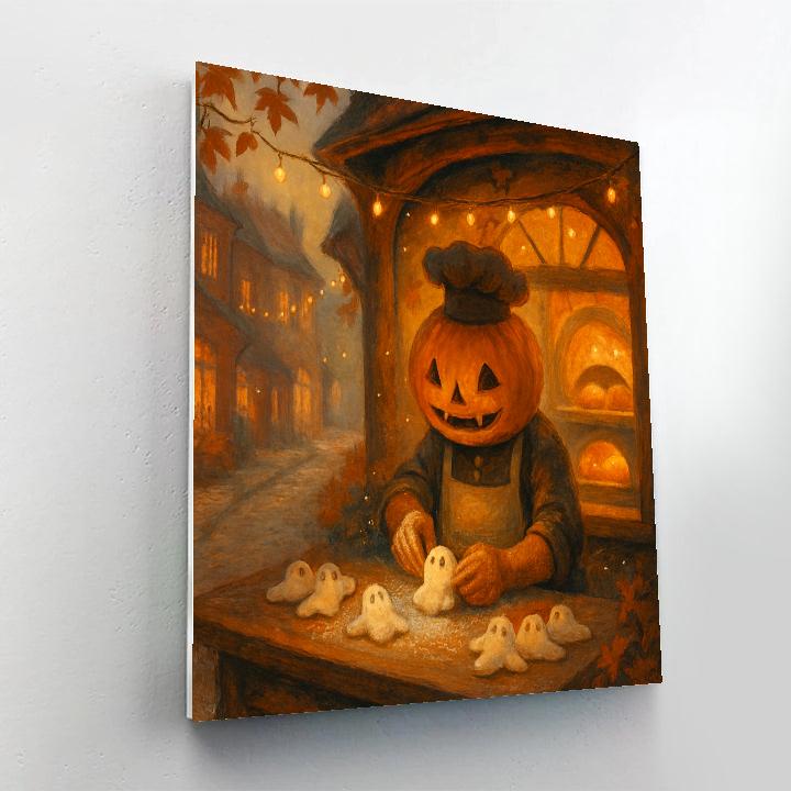 Enchanted Hollow Bakery paint by numbers