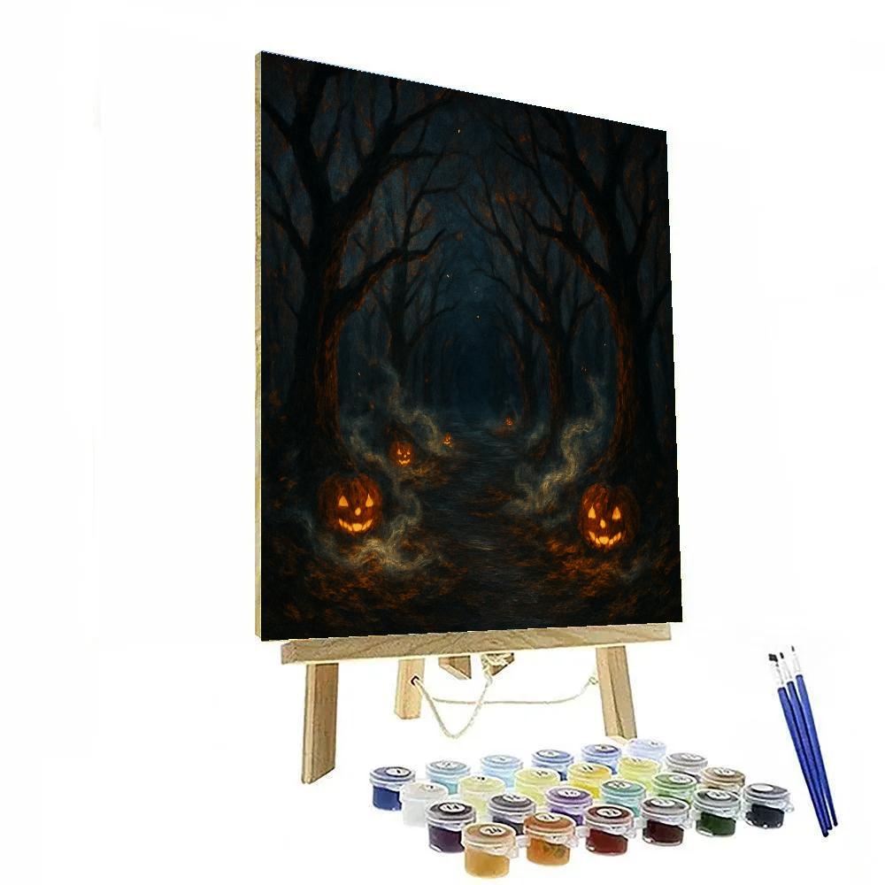 Whispering Shadows Numbered painting kits