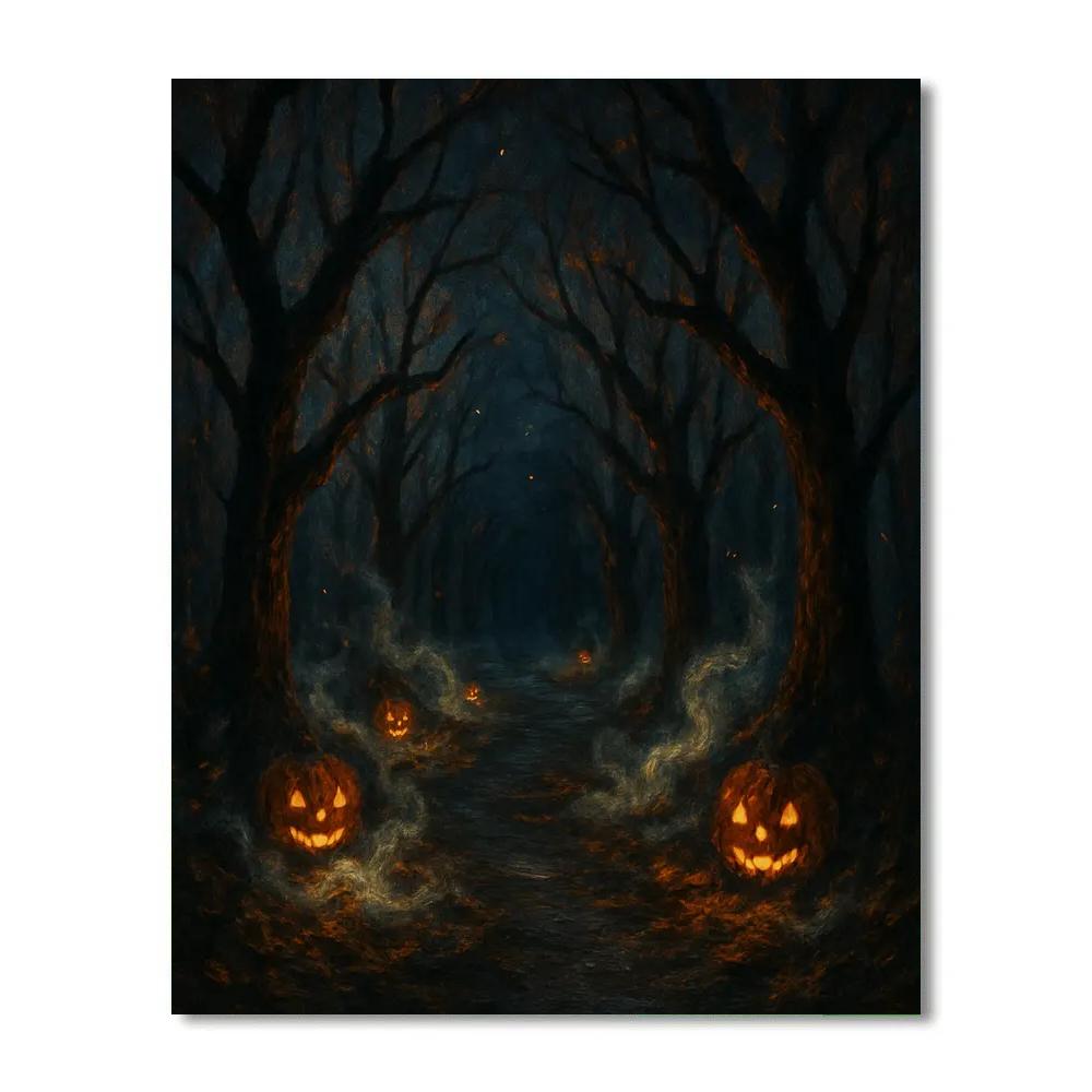 Whispering Shadows Numbered painting kits