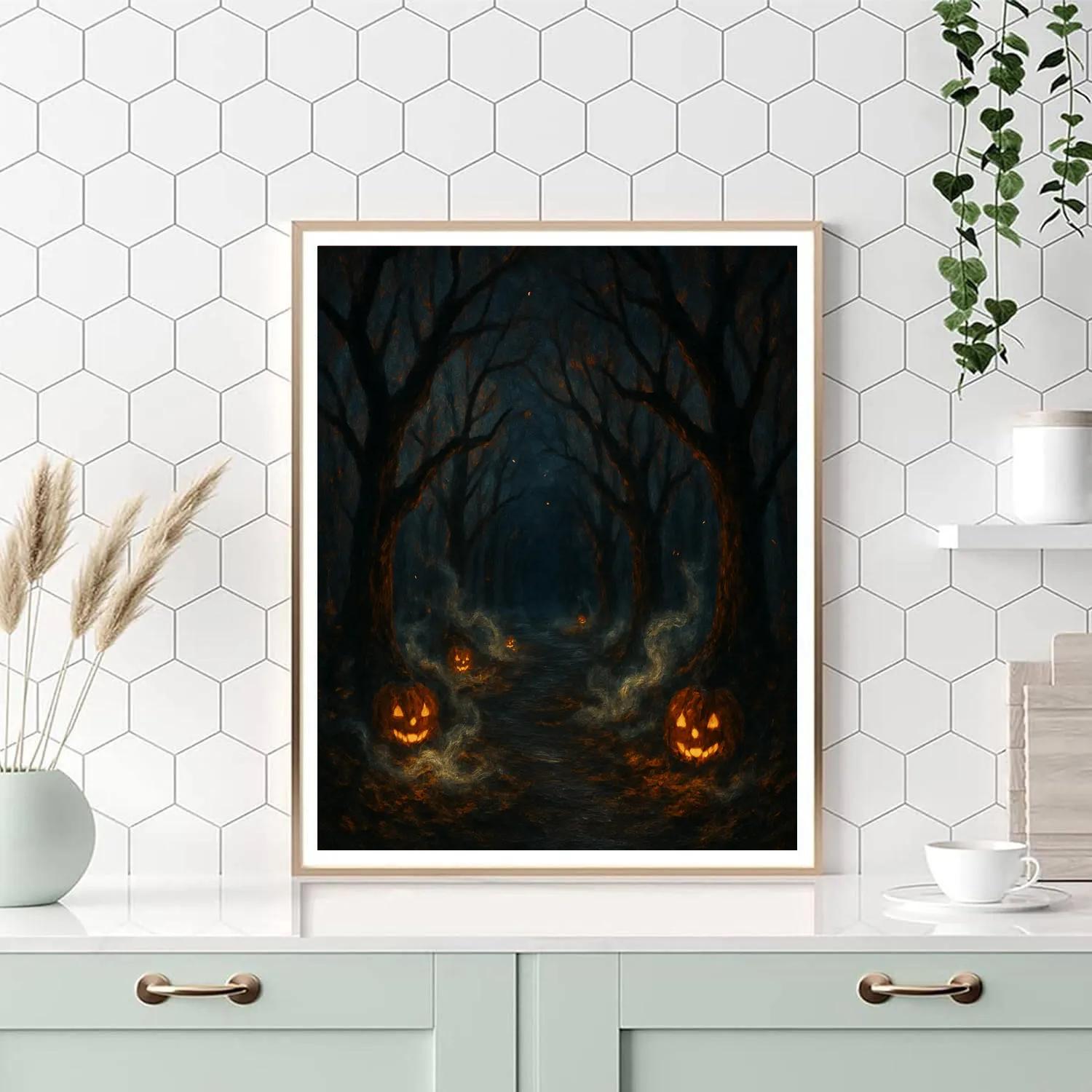 Whispering Shadows Numbered painting kits