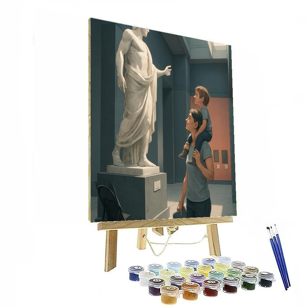 Museum Day Wonder Paint by numbers art