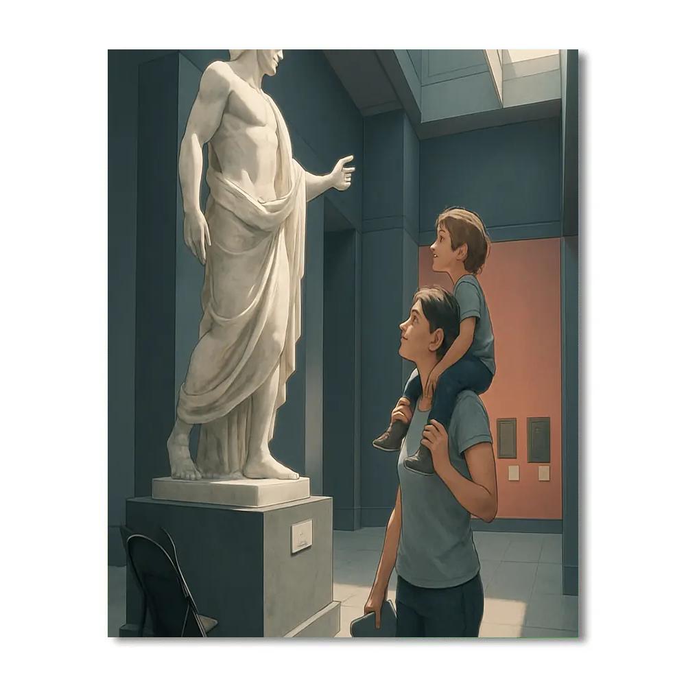 Museum Day Wonder Paint by numbers art