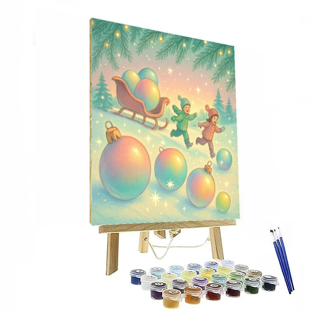 Avalanche Of Ornaments Numbered painting kits