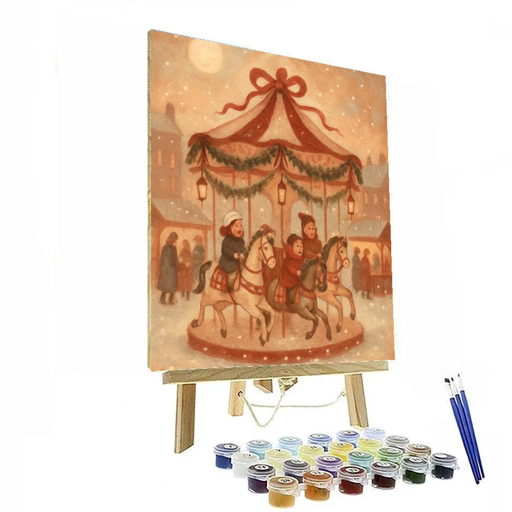 Sleighyard Carousel paint by color