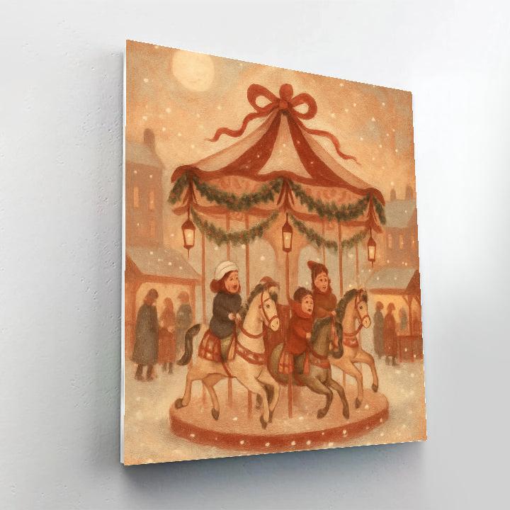 Sleighyard Carousel paint by color