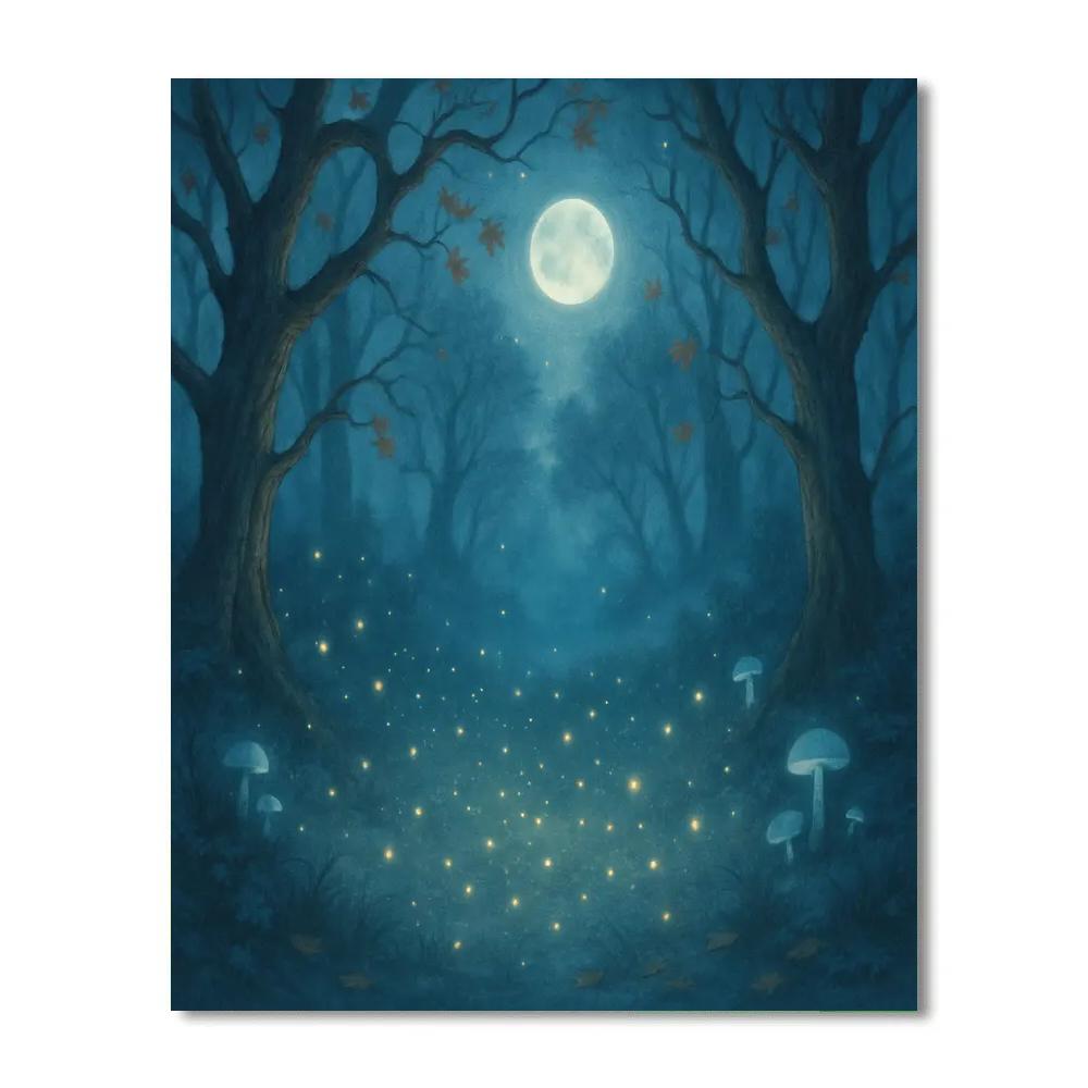 Mystical Hollow DIY paint by numbers