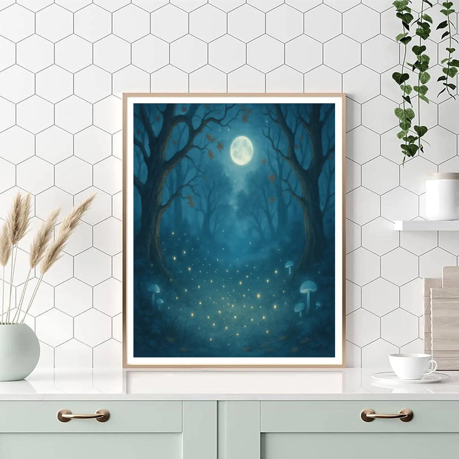 Mystical Hollow DIY paint by numbers