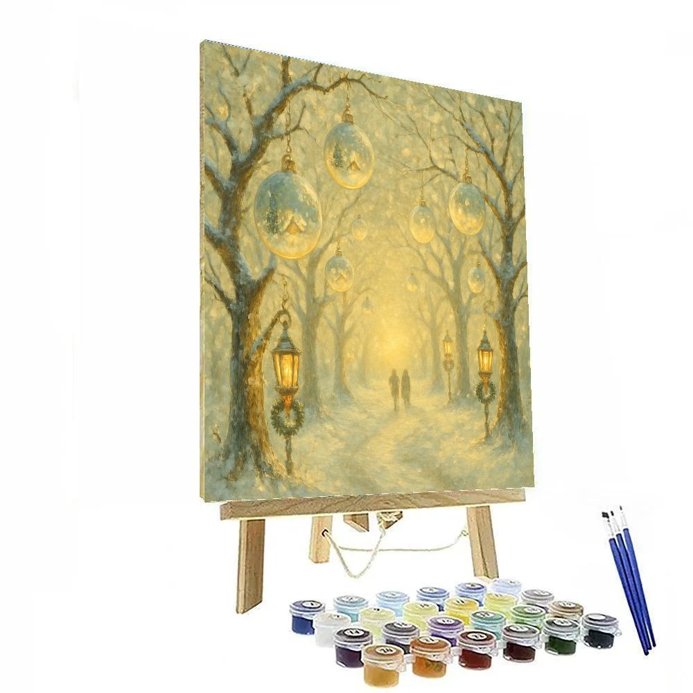 Ornament Orchard Twilight Paint by numbers kits