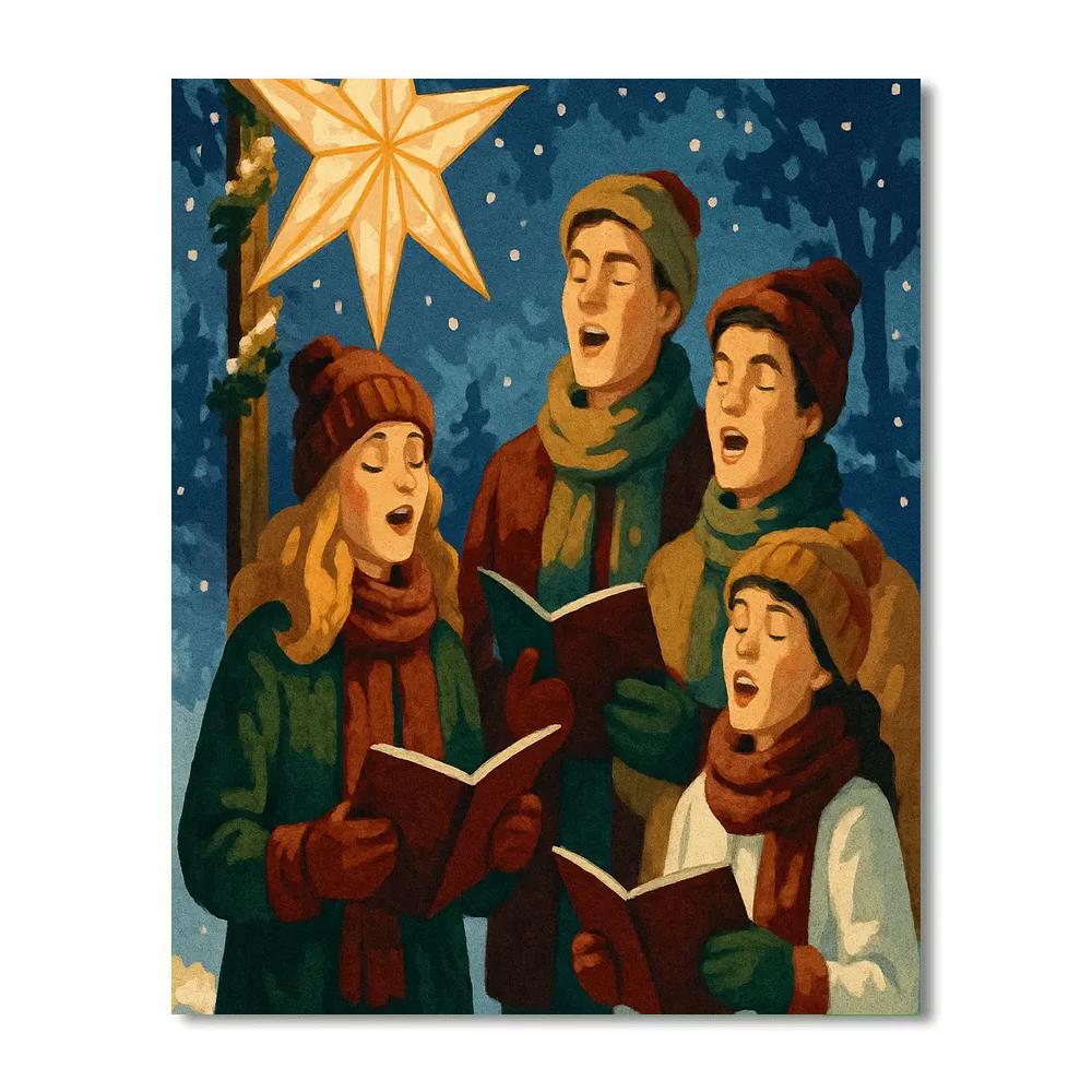 Twilight Star Carol Paint by numbers kits