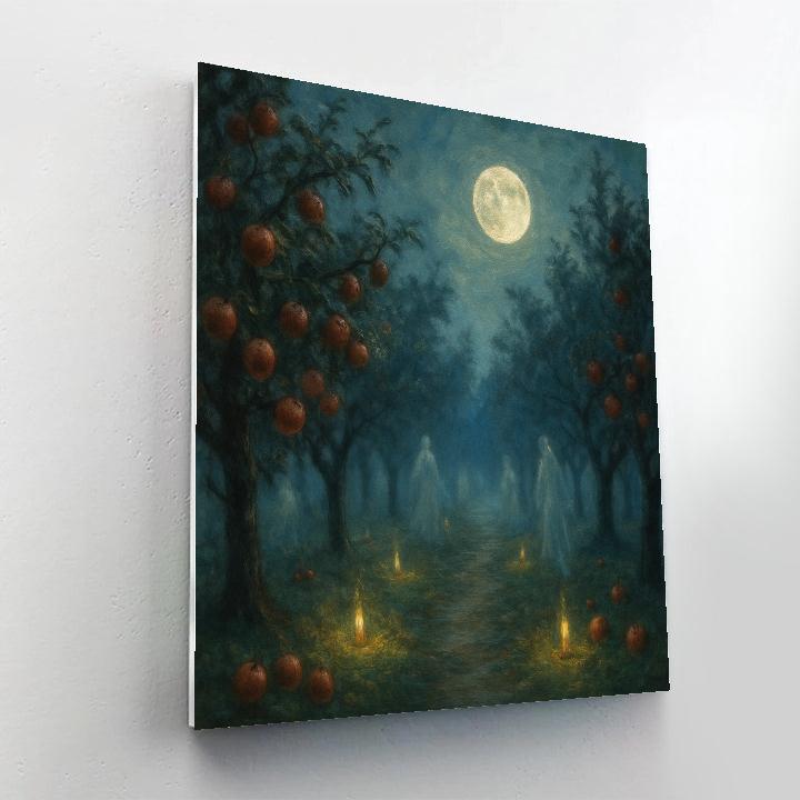 Eerie Twilight Orchard Paint by numbers kits