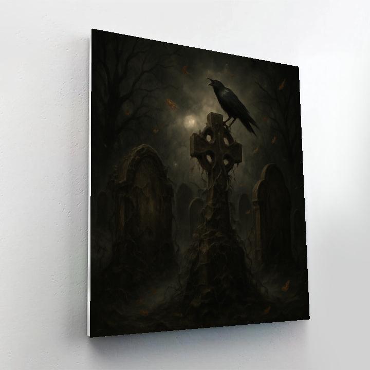 Chilling Shadows Of The Past painting number kit