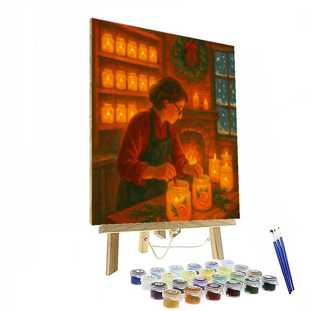 Candlemakers Secret Recipe DIY paint by numbers