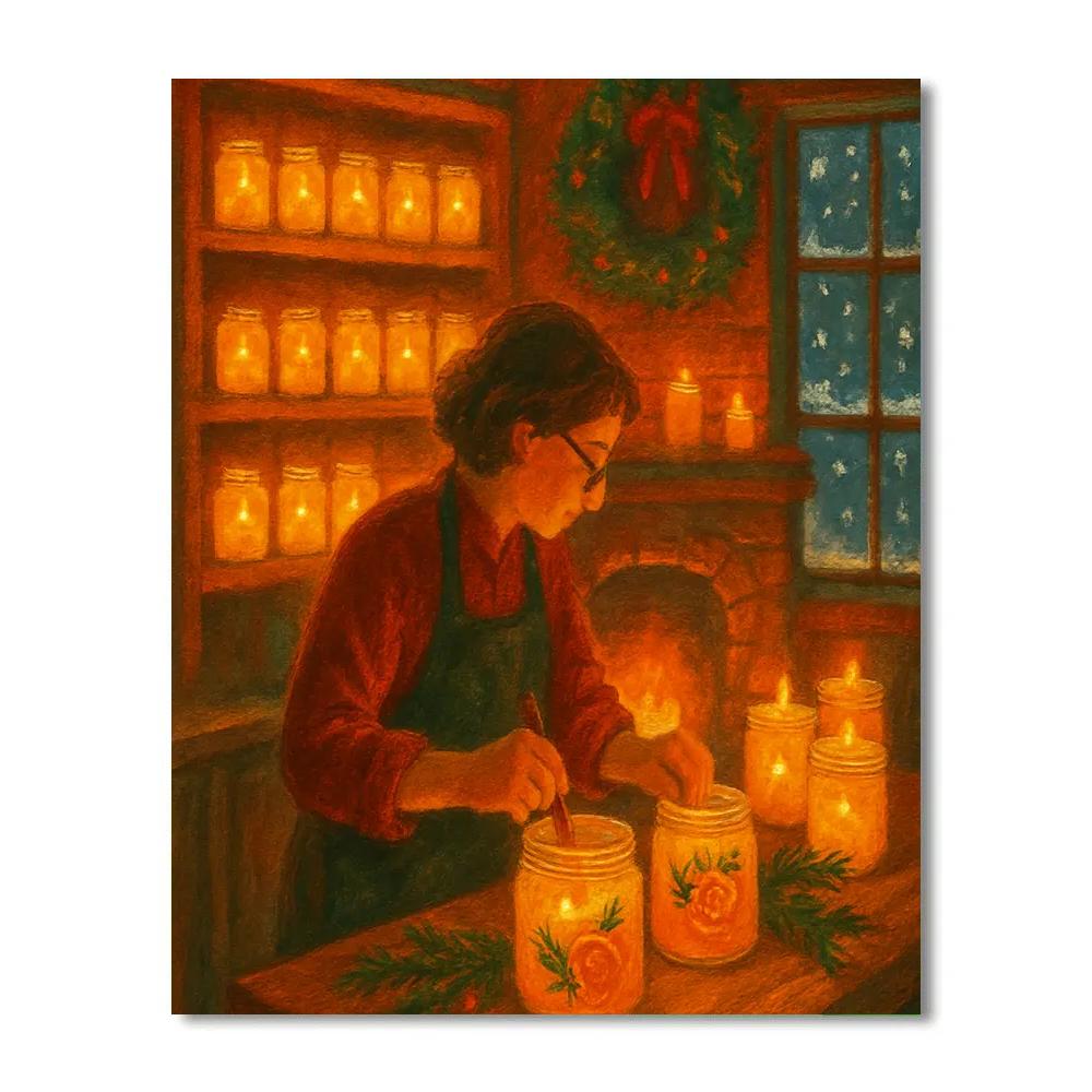 Candlemakers Secret Recipe DIY paint by numbers