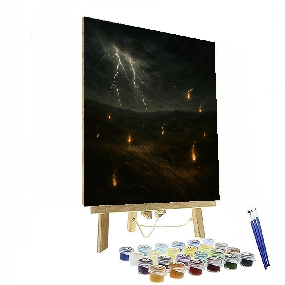 Haunting Moors Number painting