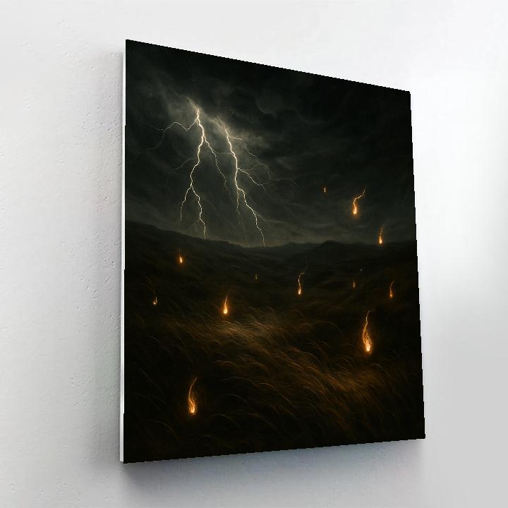 Haunting Moors Number painting