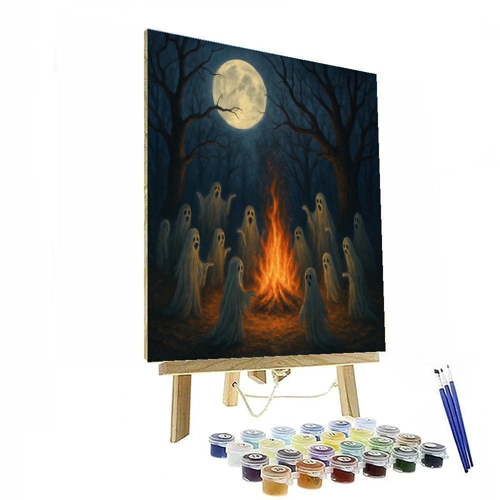 Bewitched Forest Clearing Numbered painting kits