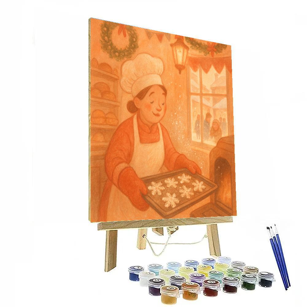 Fabled Frost Baker Numbered painting kits
