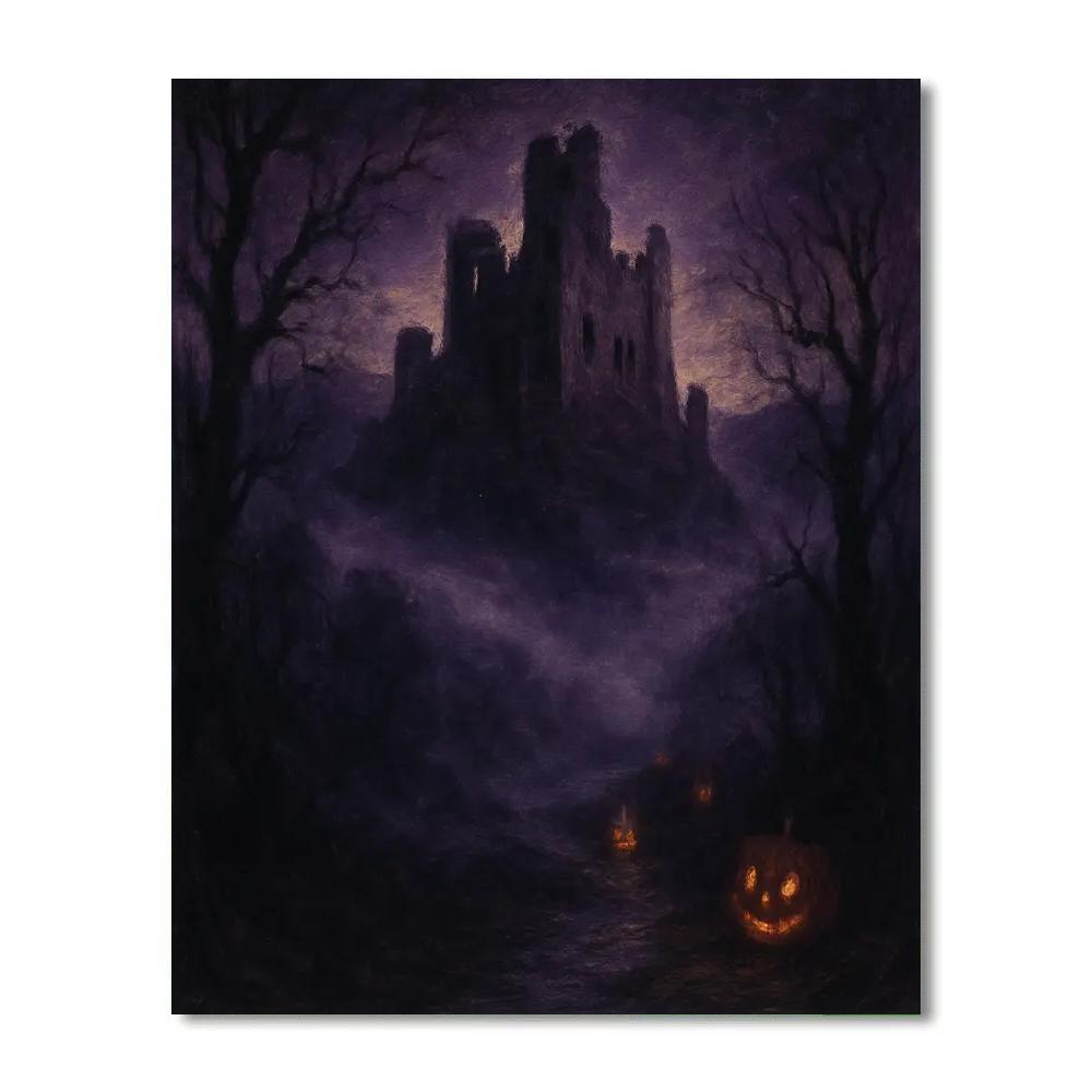 Mystic Veil Numbered painting kits