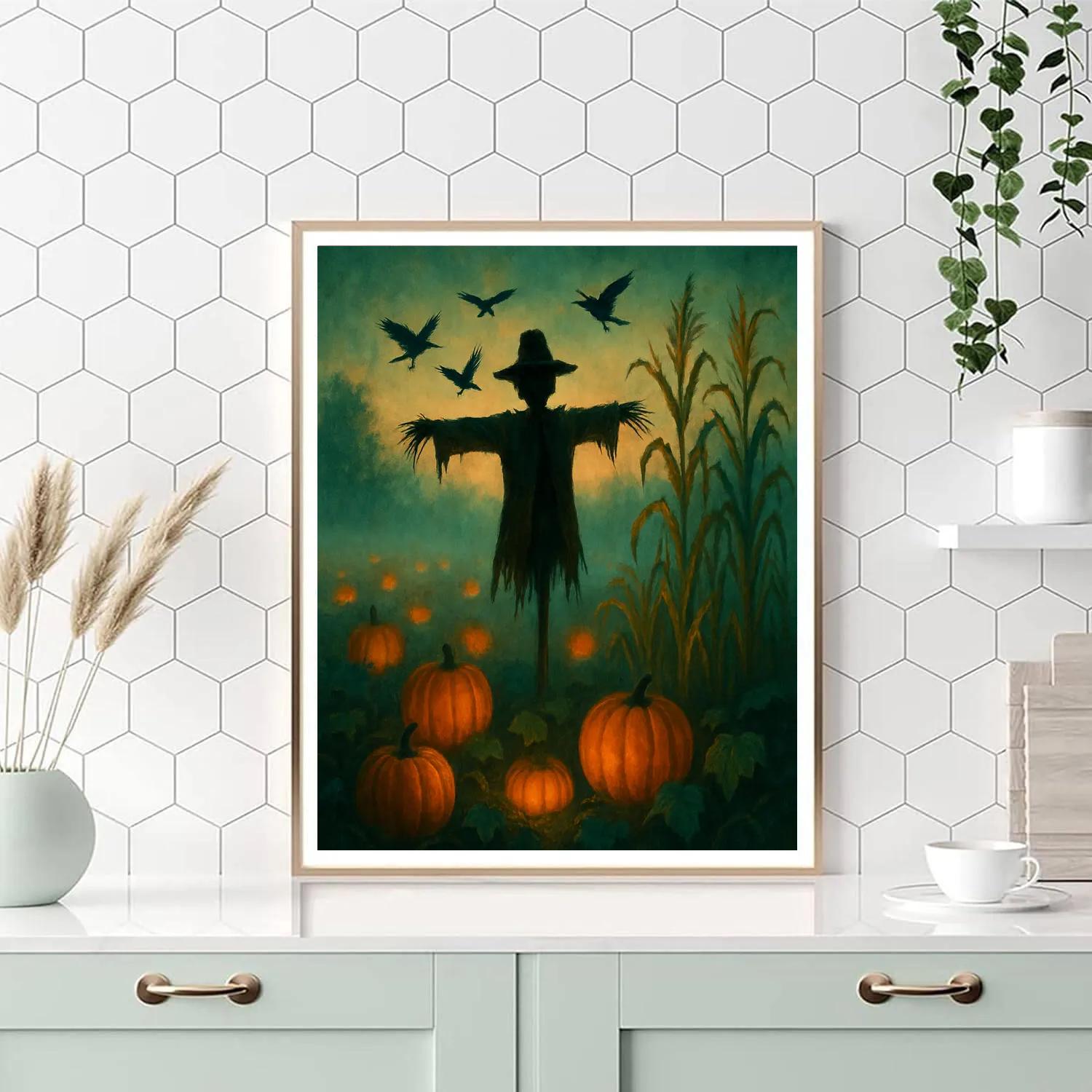 Scarecrow Standoff painting number kit