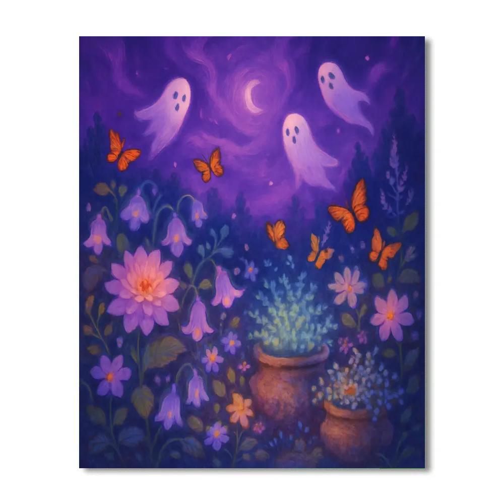 Witchs Garden Paint by numbers kits