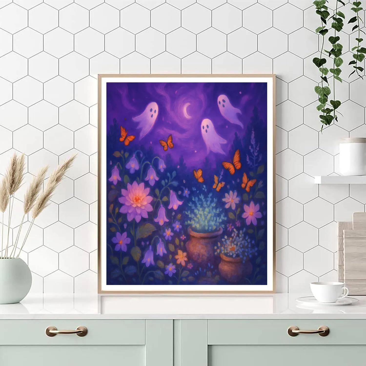 Witchs Garden Paint by numbers kits