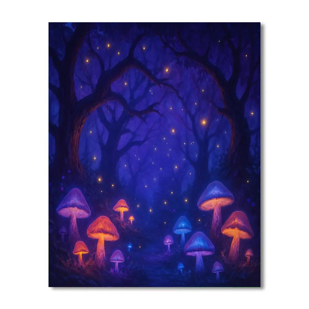 Whimsical Witchwood DIY paint by numbers