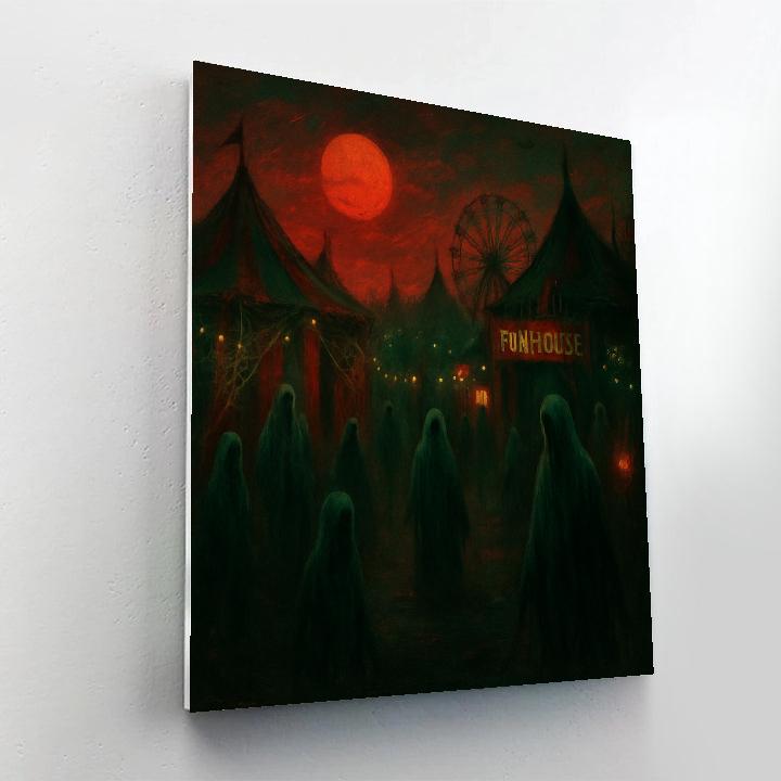 Creepy Carnival At Dusk DIY paint by numbers