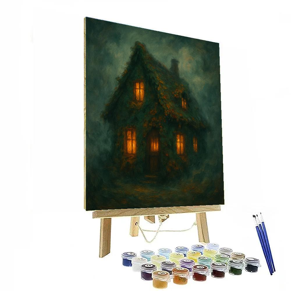 Haunted Ivy Cottage paint by color