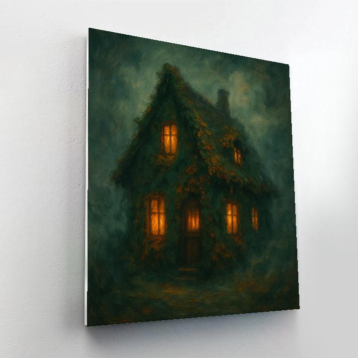 Haunted Ivy Cottage paint by color