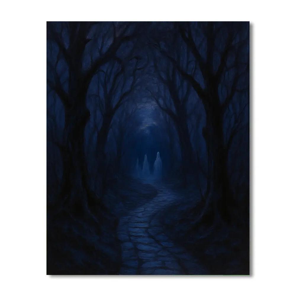 Cursed Old Pathway Painting by numbers kit