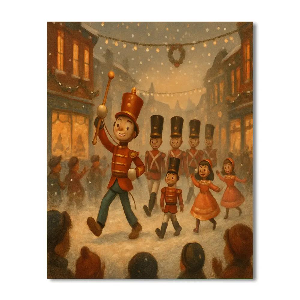 Frostbound Toy Parade paint by numbers