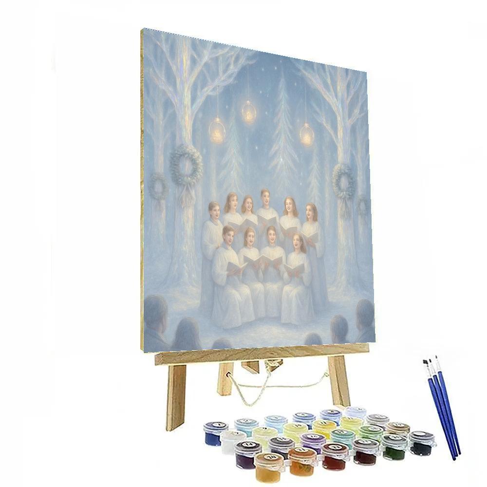 Crystal Pine Chapel Choir painting number kit